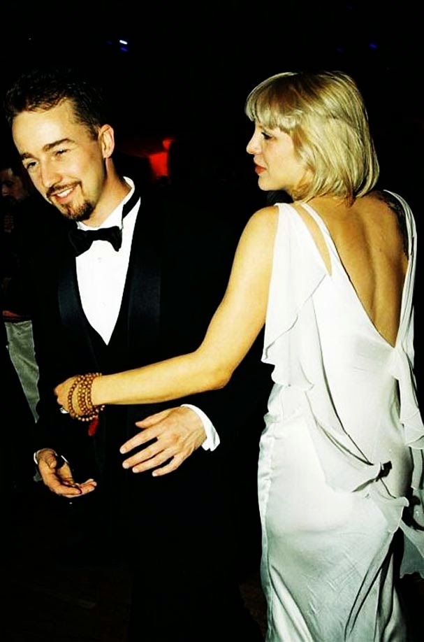 Courtney Love e Edward Norton