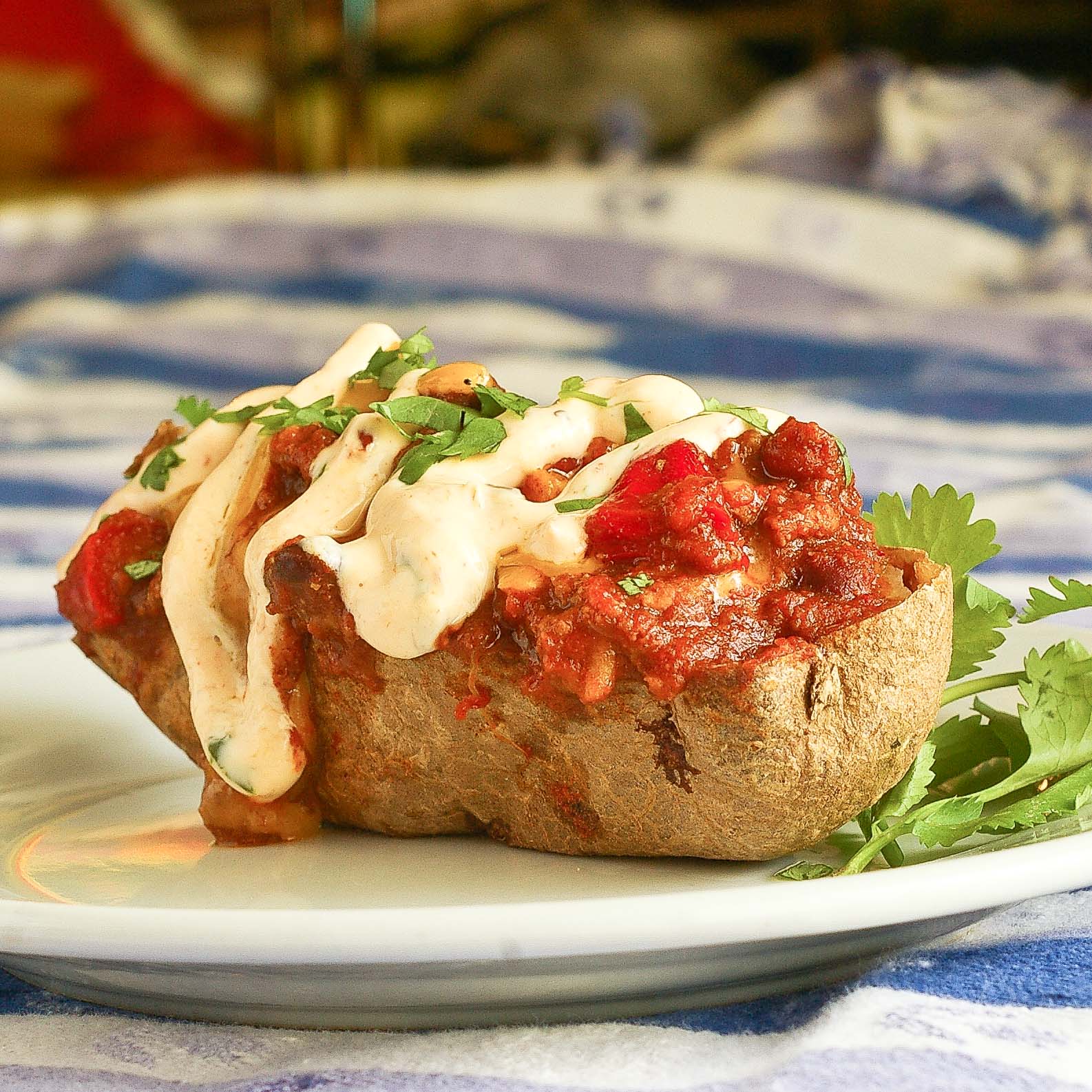 The Yum Yum Factor My Favourite Chili Stuffed Baked Potato