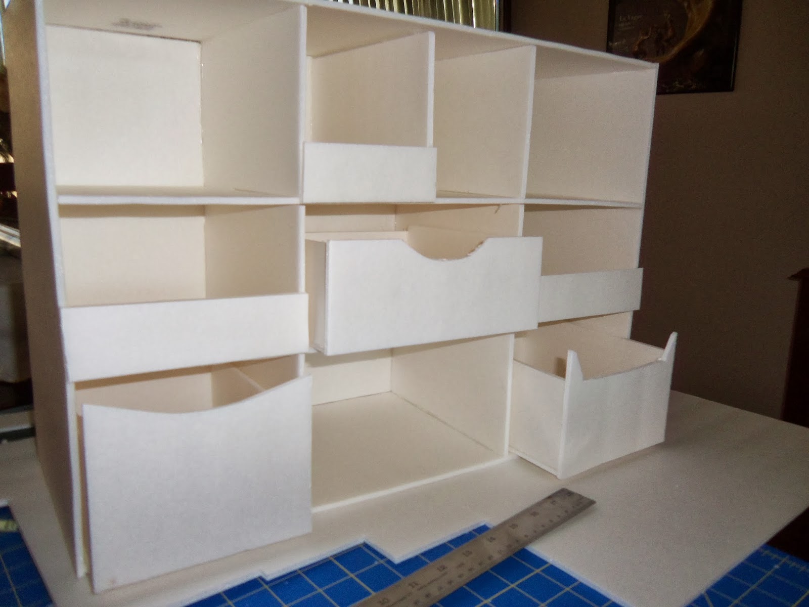 Amy Attempts...to Make a Foam Board Storage Container.