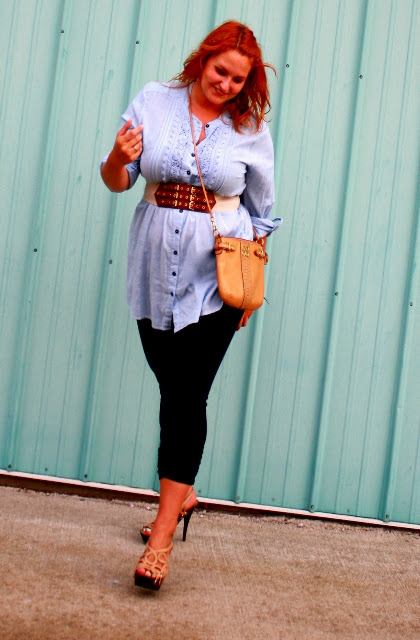 denim chambray shirt