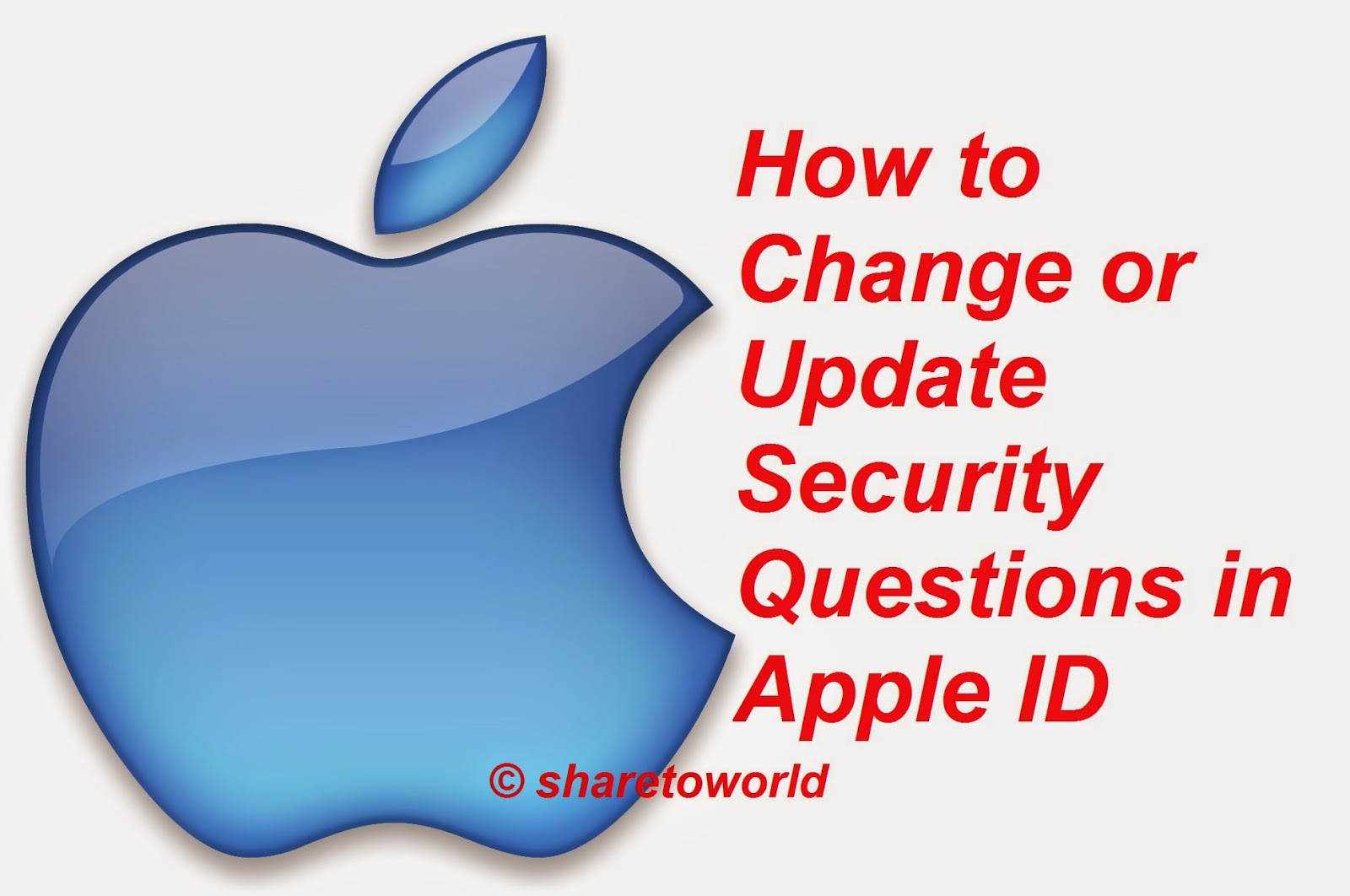 How to Change or Update Security Questions in Apple ID