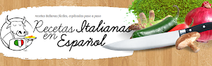 Recetas italianas en español