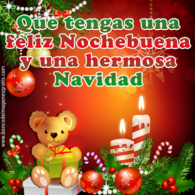 BANCO DE IMÁGENES GRATIS: Que tengas una feliz Nochebuena y una hermosa