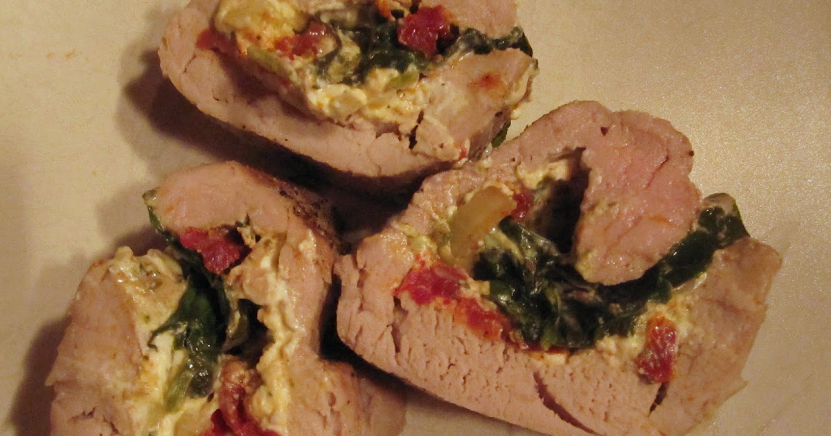 Whippet Up! Tuscan Stuffed Pork Tenderloin