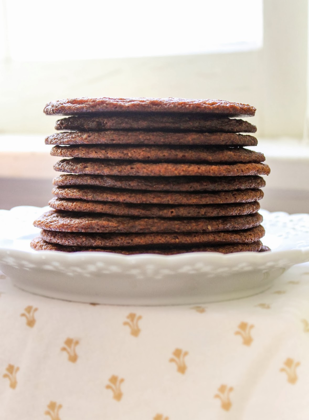 The Quixotic Table Ginger Molasses Cookies