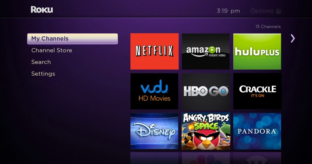 New Roku Interface for Older Roku Streamers