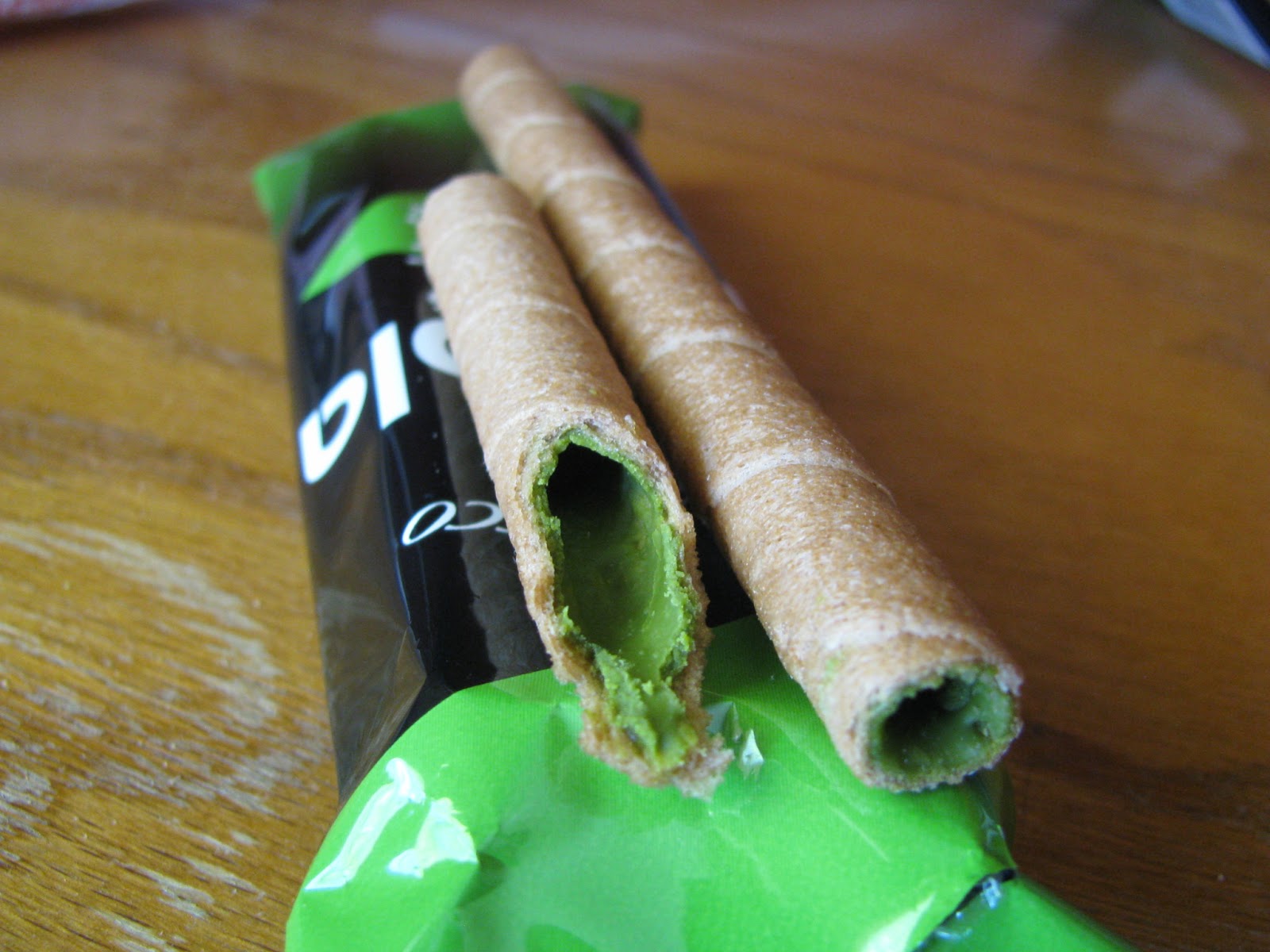 Corrie Food Nabisco Picola Matcha Green Tea Biscuit Rolls