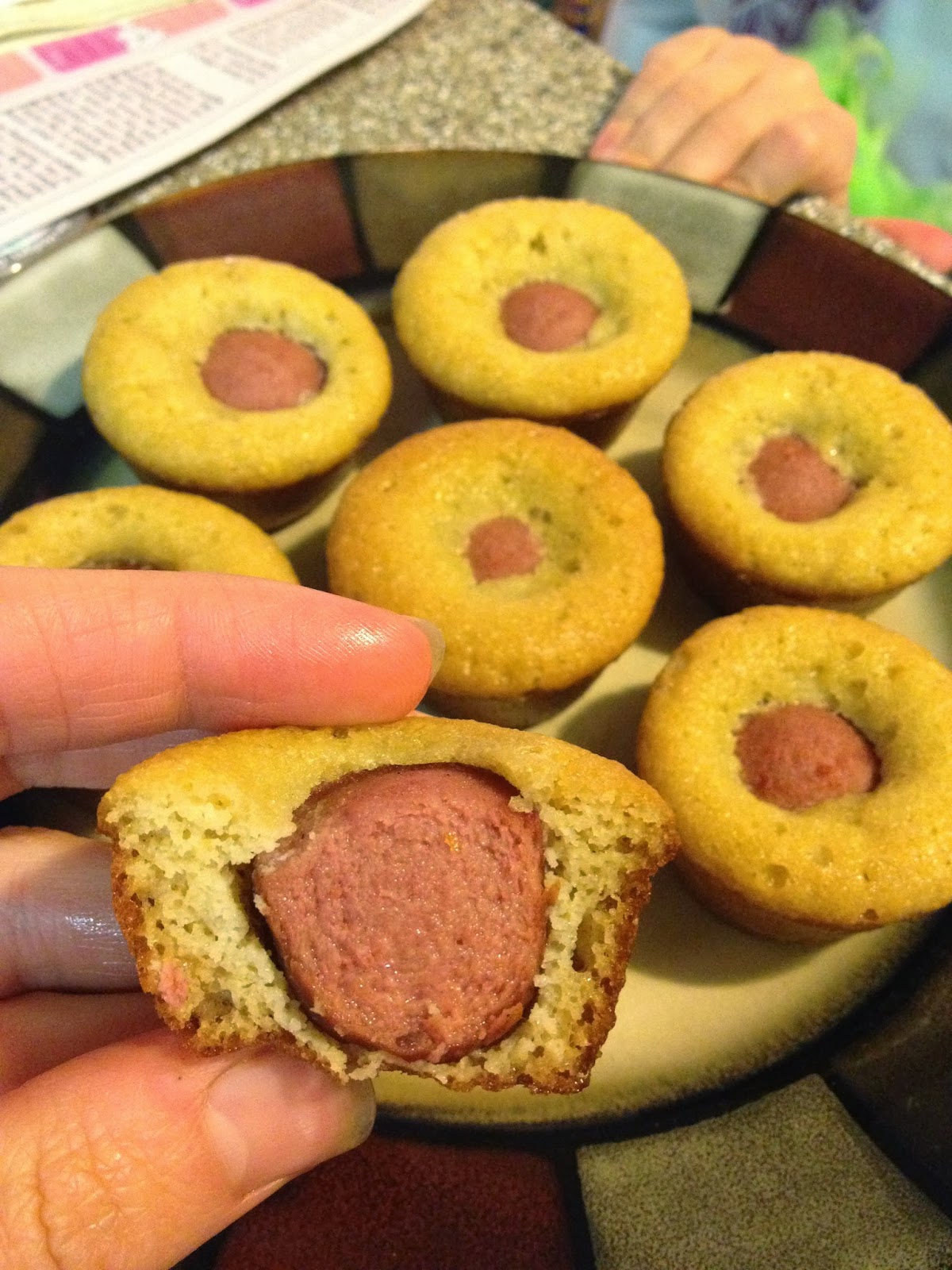 GlutenFree Glutton Girls "Corn" dog bites