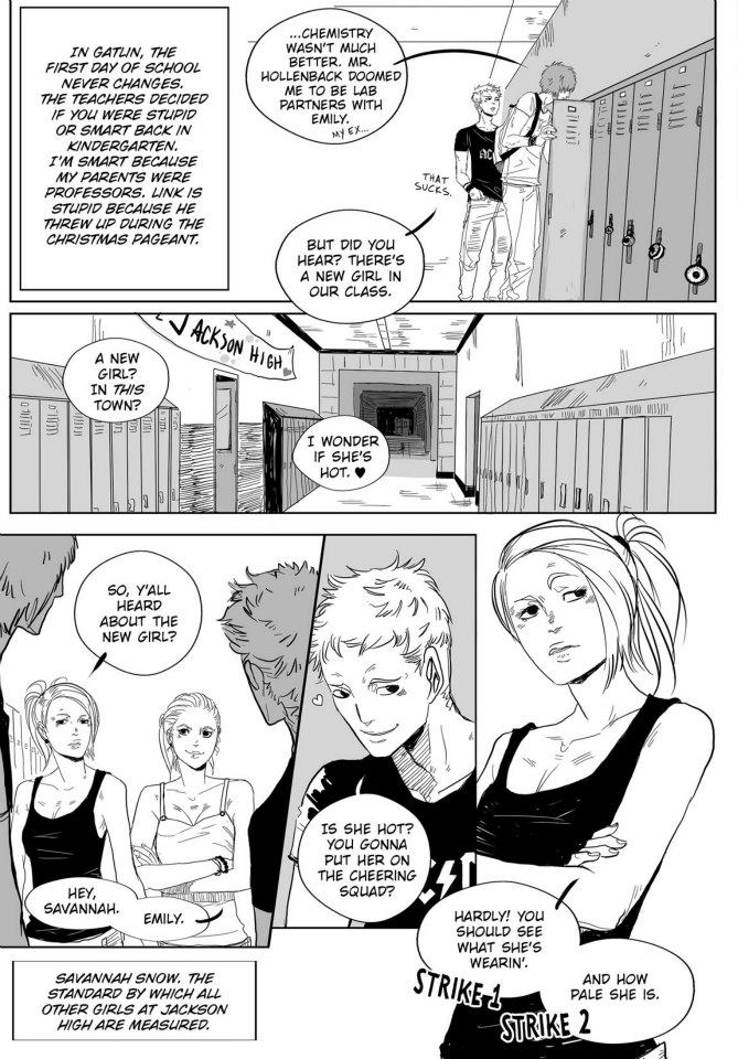 Burnt Waffles Beautiful Creatures Manga