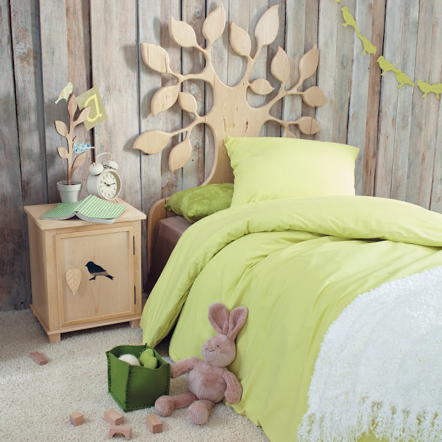 Cabecero infantil de madera de la Maison du monde Cabecero infantil de madera de la Maison du monde