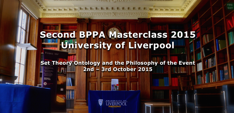 Second BPPA Masterclass 2015 University of Liverpool