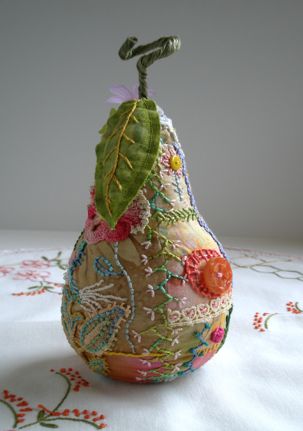 fiberluscious New Pear Pincushion
