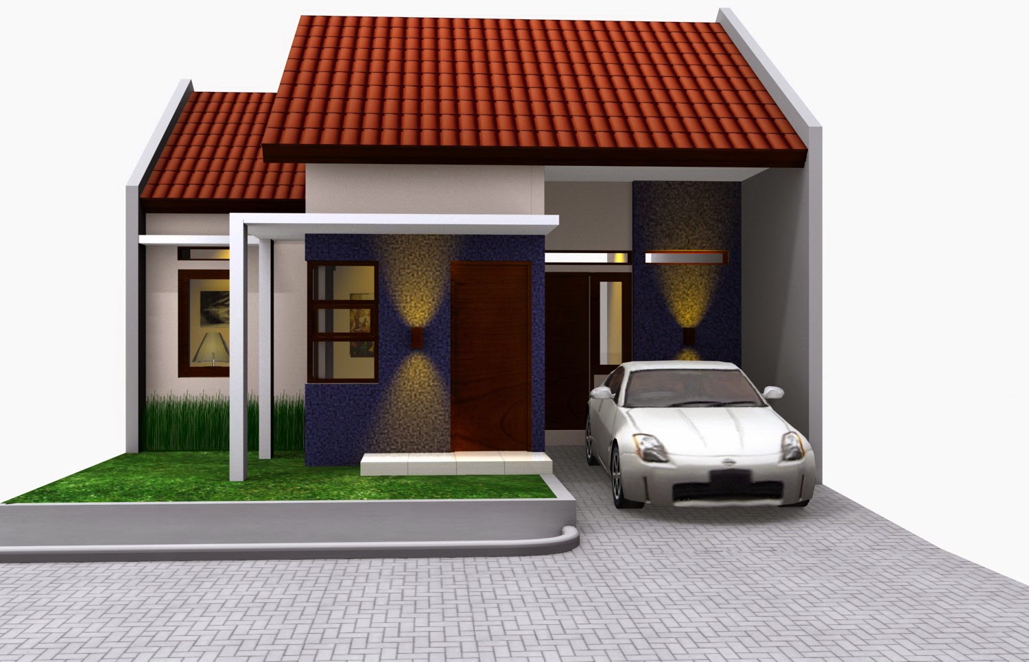 Desain rumah modern minimalis model rumah modern, contoh rumah modern