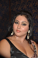 hot, sexy, Namitha, Black dress, big boobs, cleavage