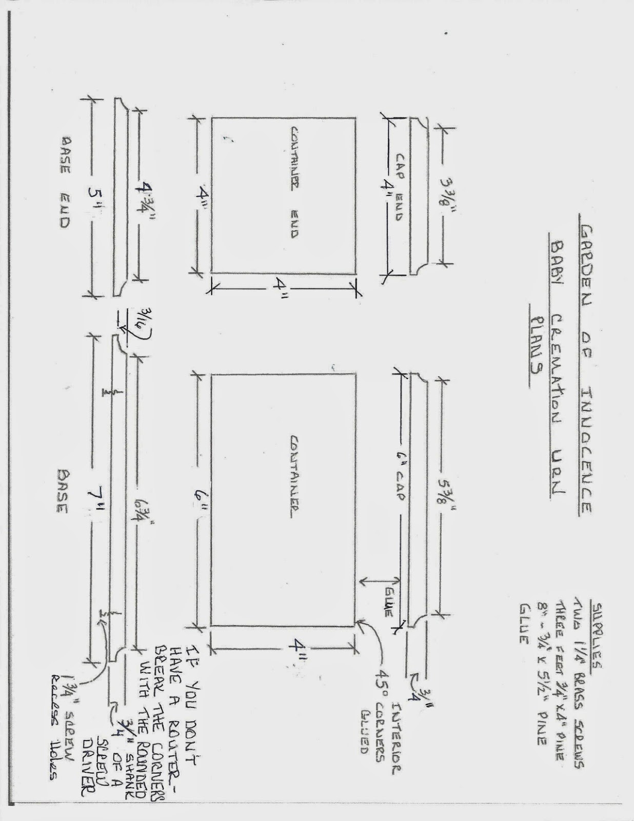 Wilker Do's Garden of Innocence Cremation Urn