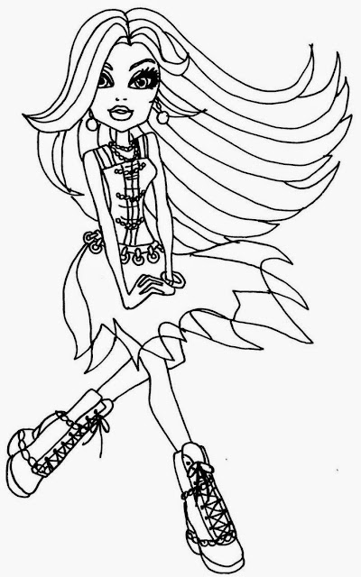 Monster High coloring pages coloring.filminspector.com