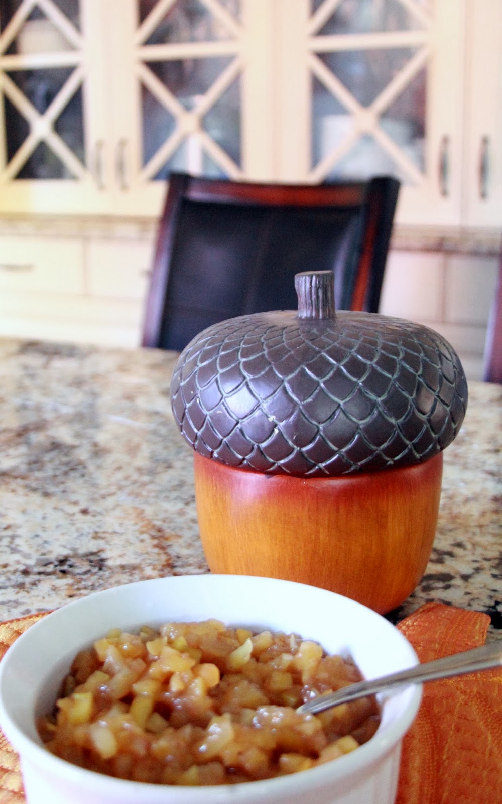 Grain Crazy Healthy Homemade Cooked Apples (low sugar)