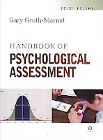 AJIBAYUSTORE Judul : HANDBOOK OF PSYCHOLOGICAL ASSESSMENT Pengarang : Gary Groth-Marnat Penerbit : Pustaka Pelaja