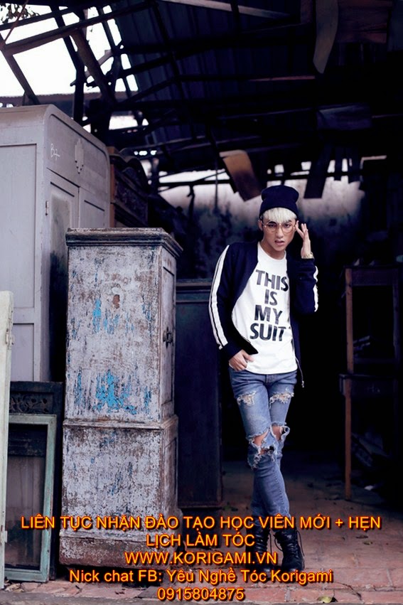 KIỂU TÓC SƠN TÙNG M-TP, HOT BOY, NHUỘM BẠCH KIM, NAM CA SỸ, ĐẸP TRAI, SƠN TÙNG MTP