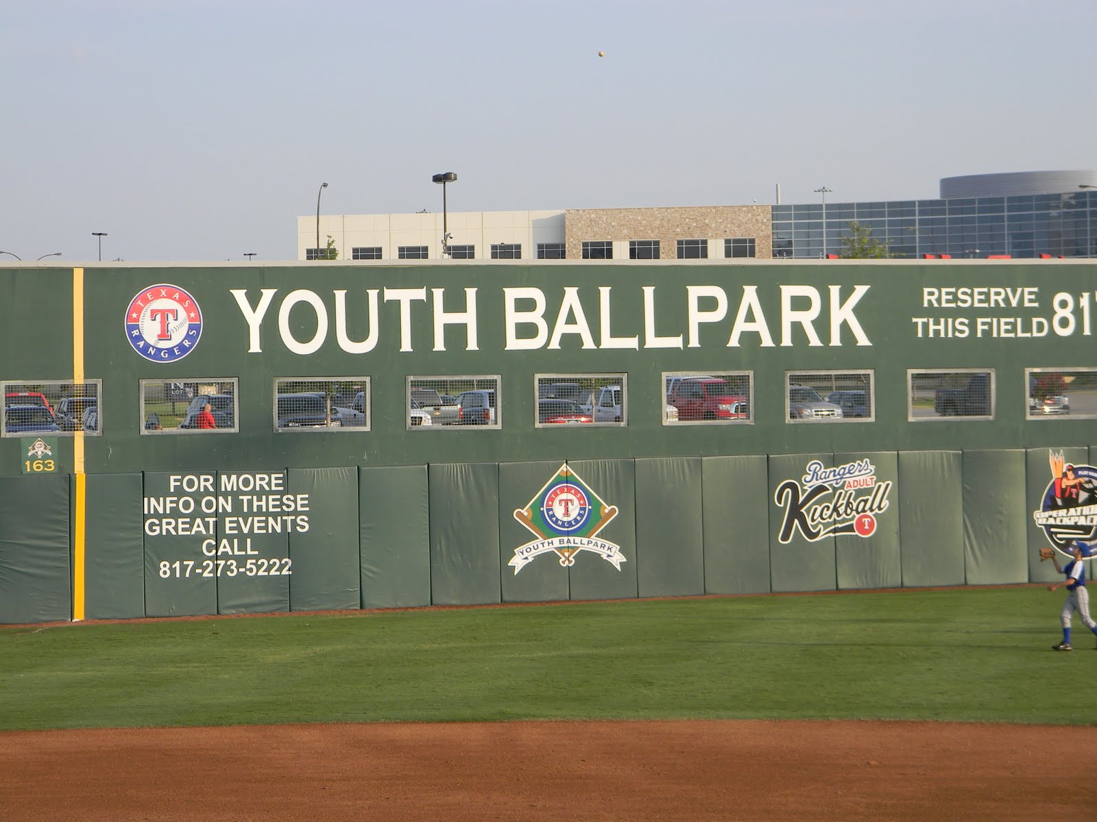 Texans All Star Team 8u Pictures from Rangers Ballpark 1 of many..