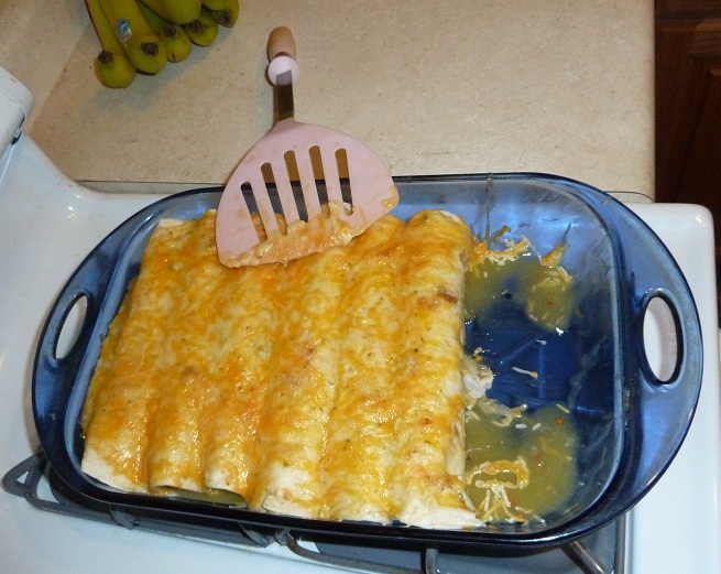 Tomatoes for Apples Crockpot Pineapple Chicken Enchiladas