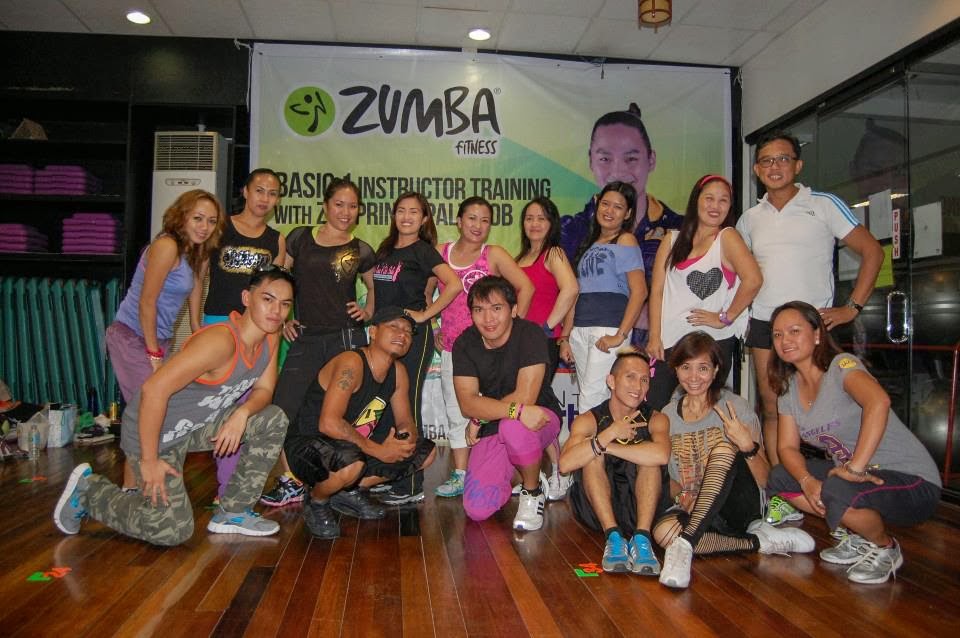 Lovely bellydances Zumba Fitness Basic 1 Instructor Training