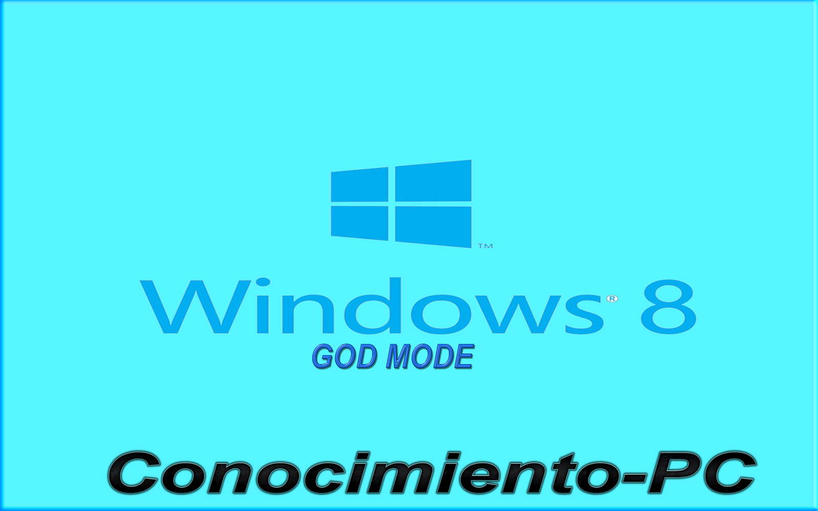 Como acceder al god mode en windows 8 y 8.1 Solo Utilidades PCWQE