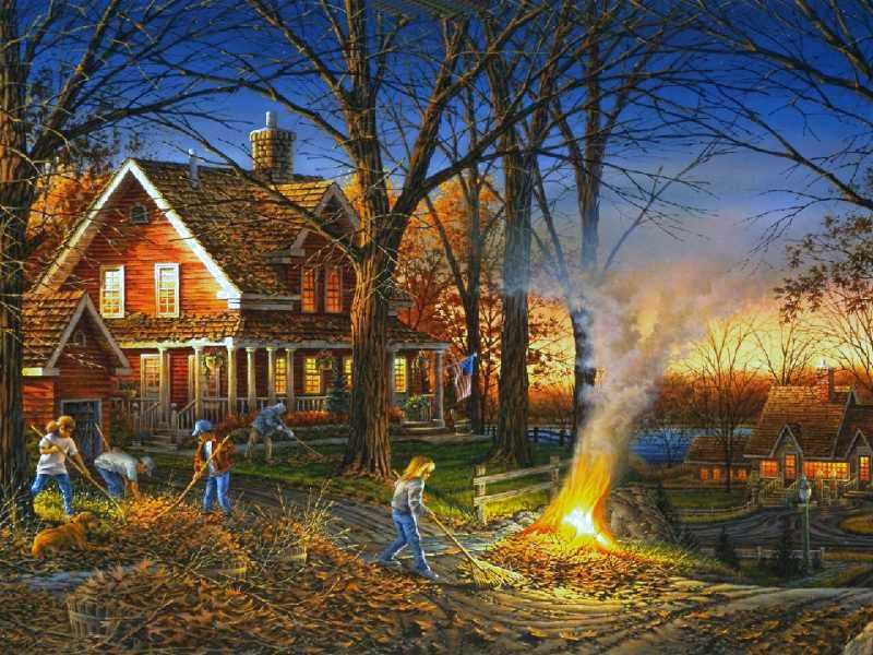 terry redlin autumn evening autumn weddings pics discount christmas village pieces