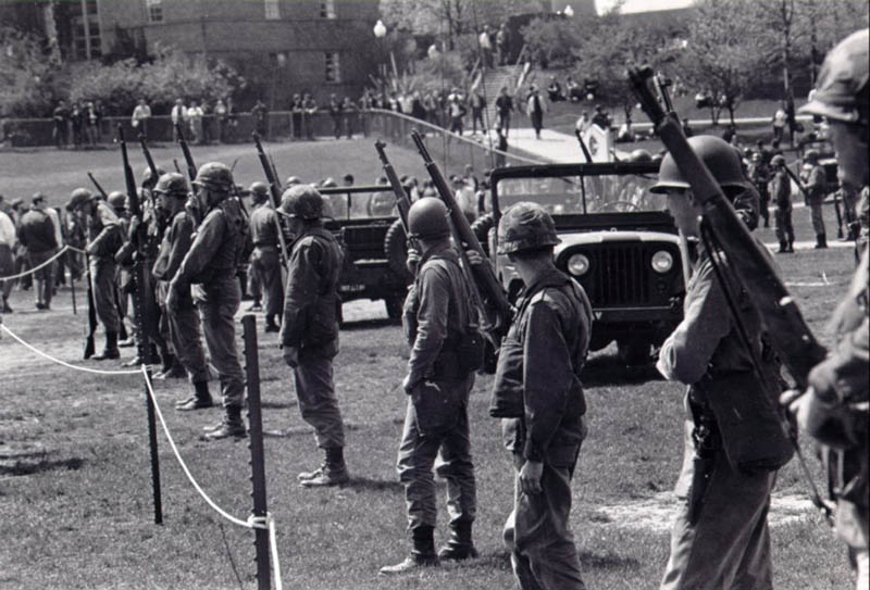 The Kent State shootings May 4 1970