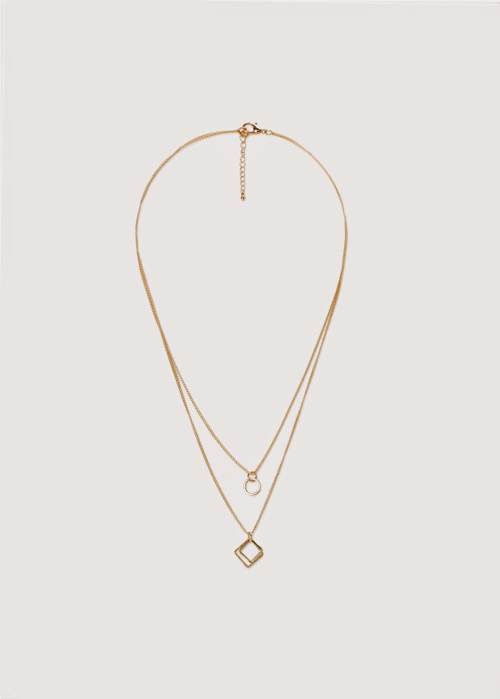 collar largo de Mango