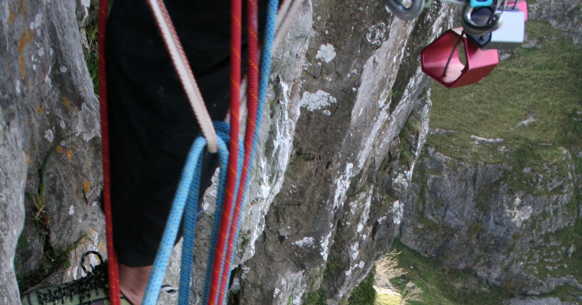 Tessa Lyons Climbing in Cheddar