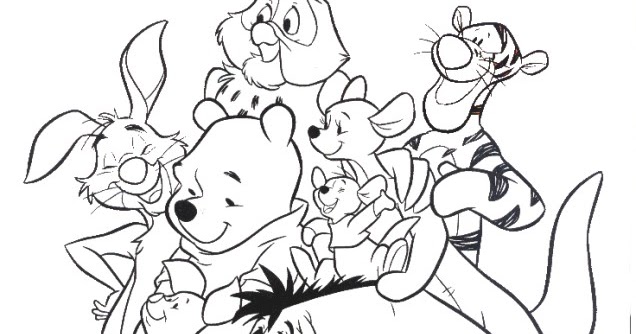 DISNEY COLORING PAGES