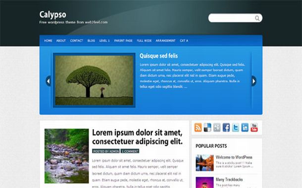 Free Blue Jquery Chrome Wordpress Theme Template Free Blue Jquery Chrome Wordpress Theme Template