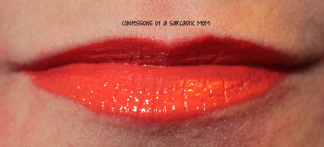 NYX Intense Butter Gloss in Orangesicle swatches and review