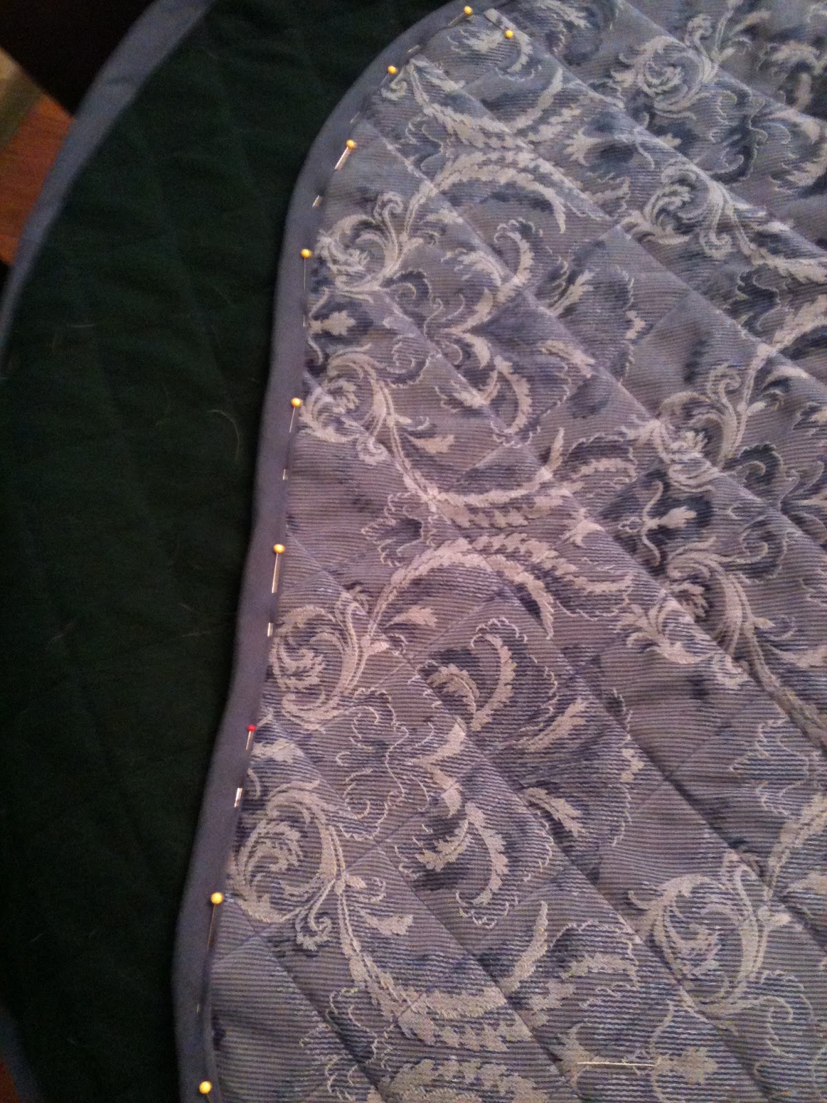 Wyvern Oaks Custom saddle pad made from scratch!