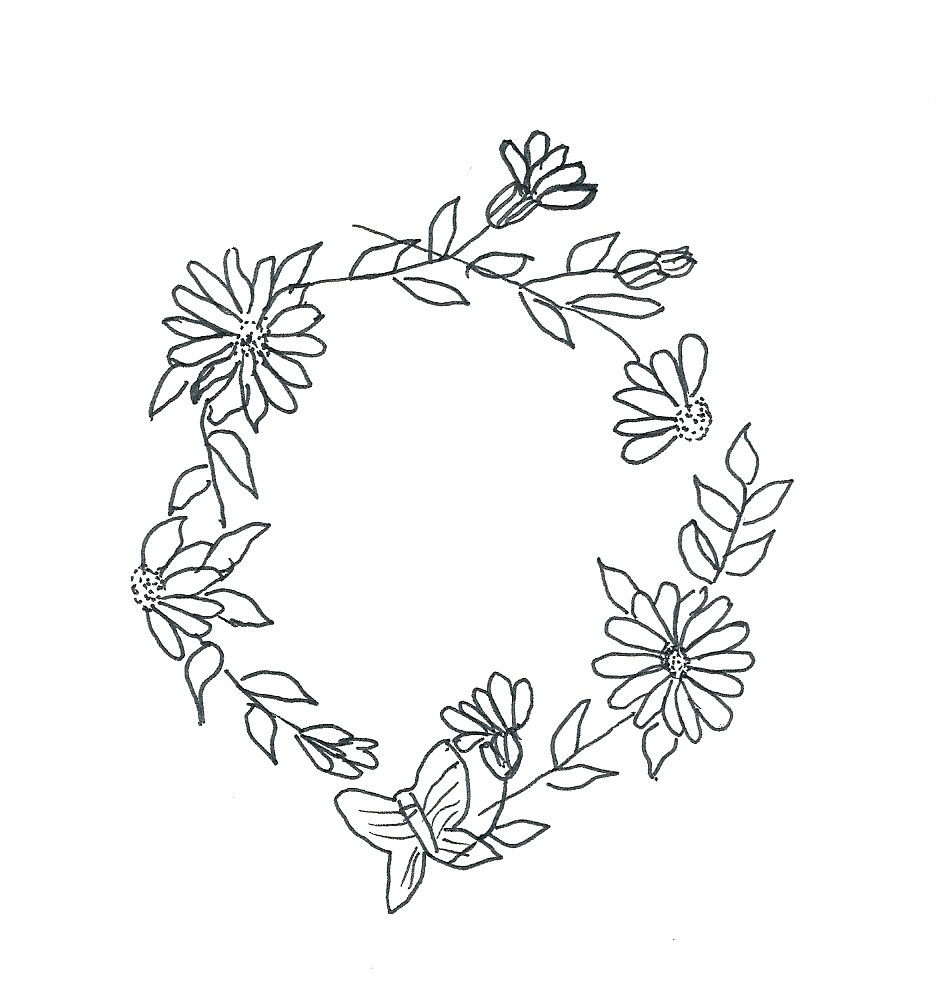 Daisy Chain Embroidery Pattern Embroidery