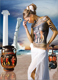 Artistic Body Painting Girl