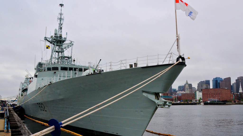 A Wander in the Navy Yard Ville De Quebec, and a Friendship Sloop