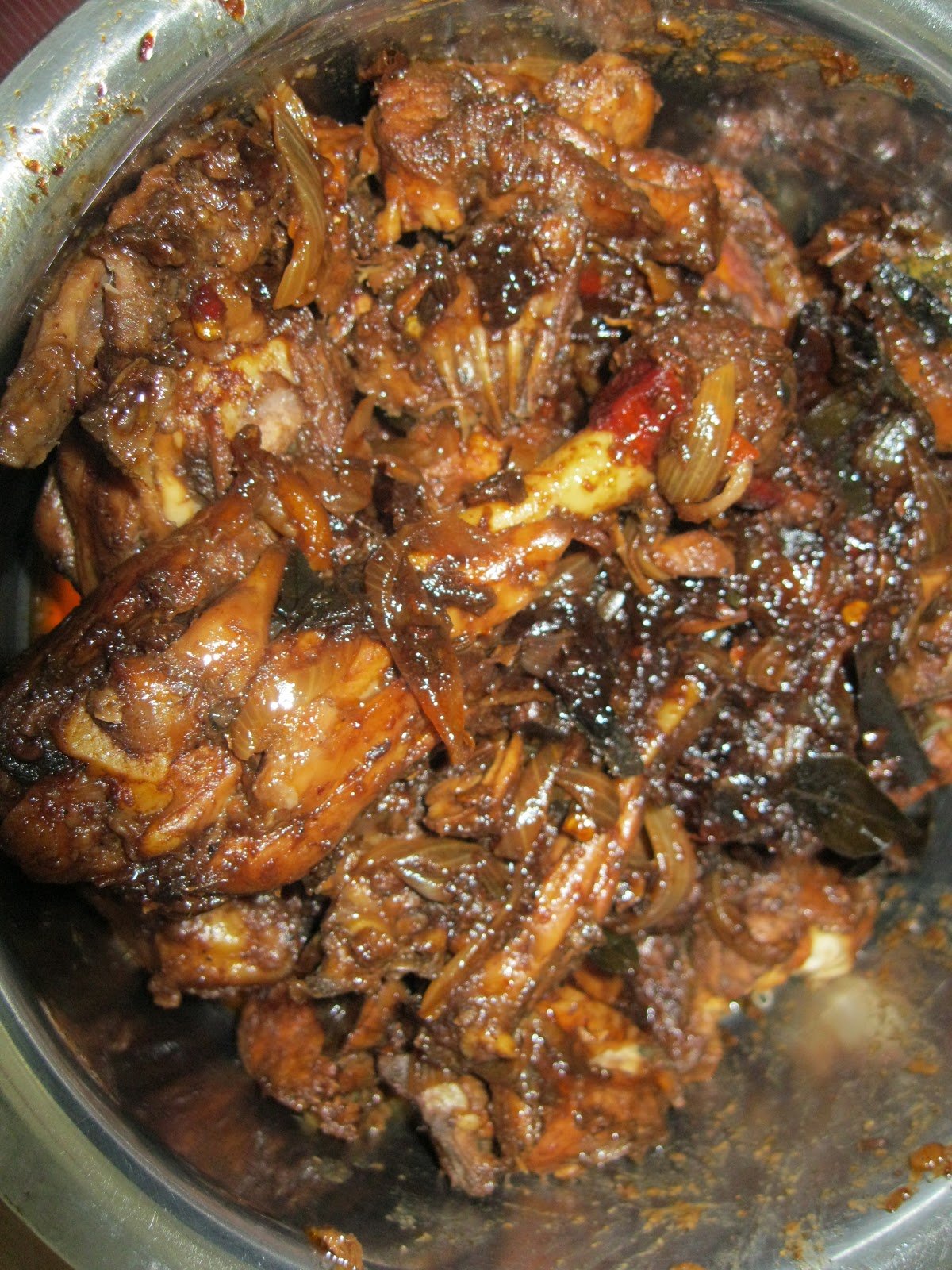 Amrita's kitchen Malaysian ketchup chicken(Chicken in soy sauce)