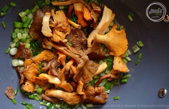 Retete de primavara: risotto cu leurda si ciuperci de padure risotto vegetarian