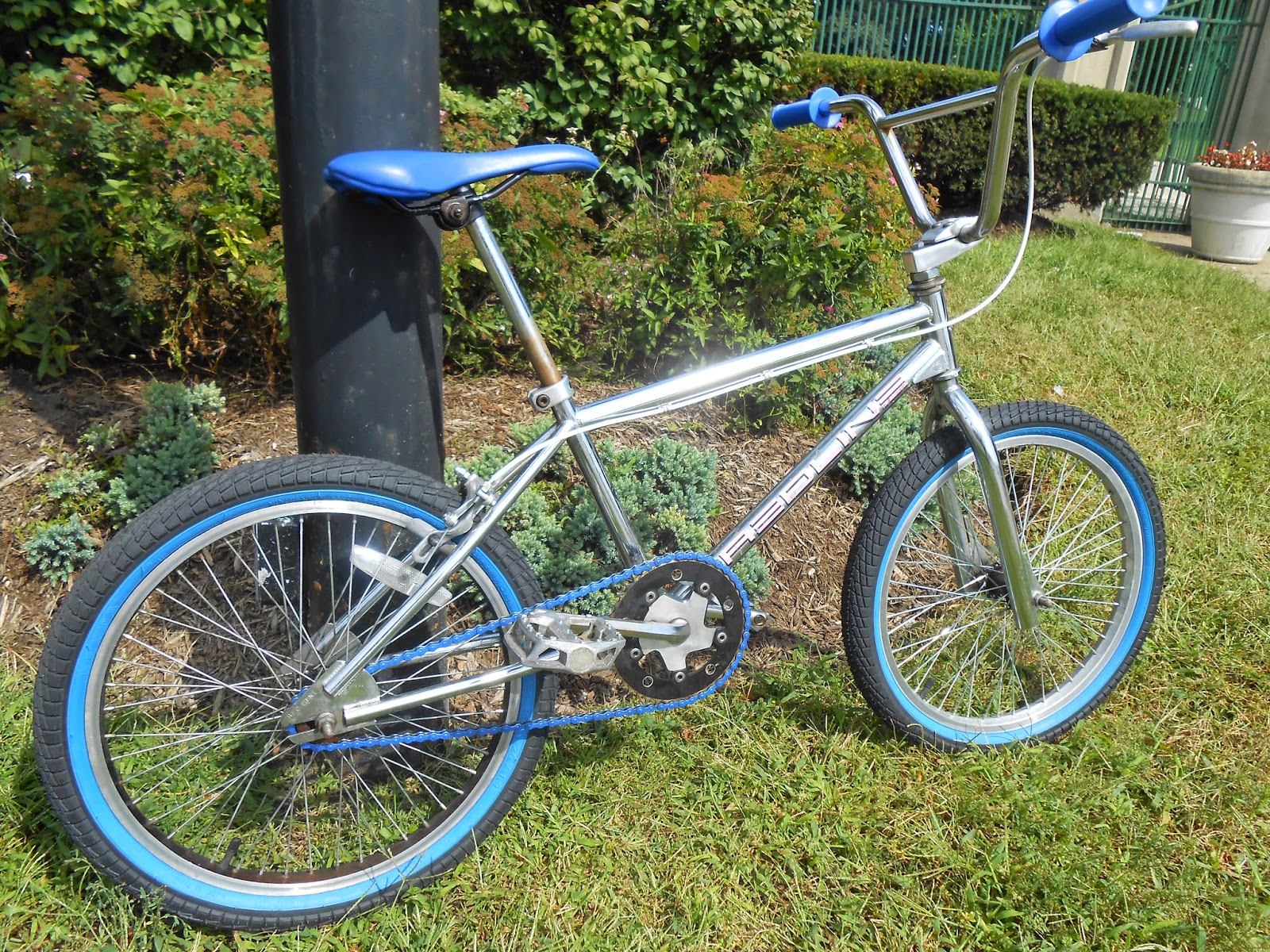 redline chrome bike