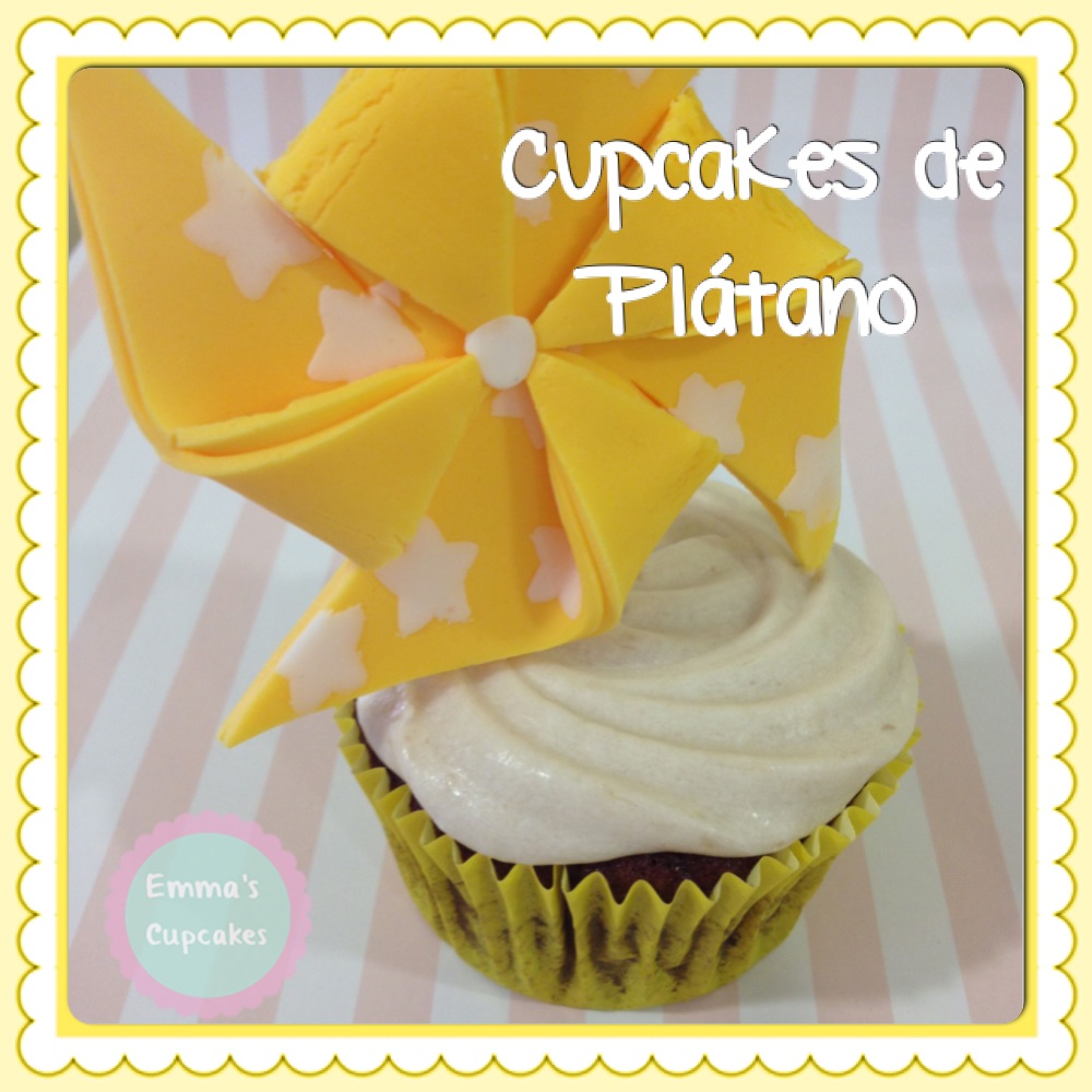 Emma's Cupcakes Cupcakes de Platano y Chocolate