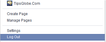 Facebook Logout Facebook Logout