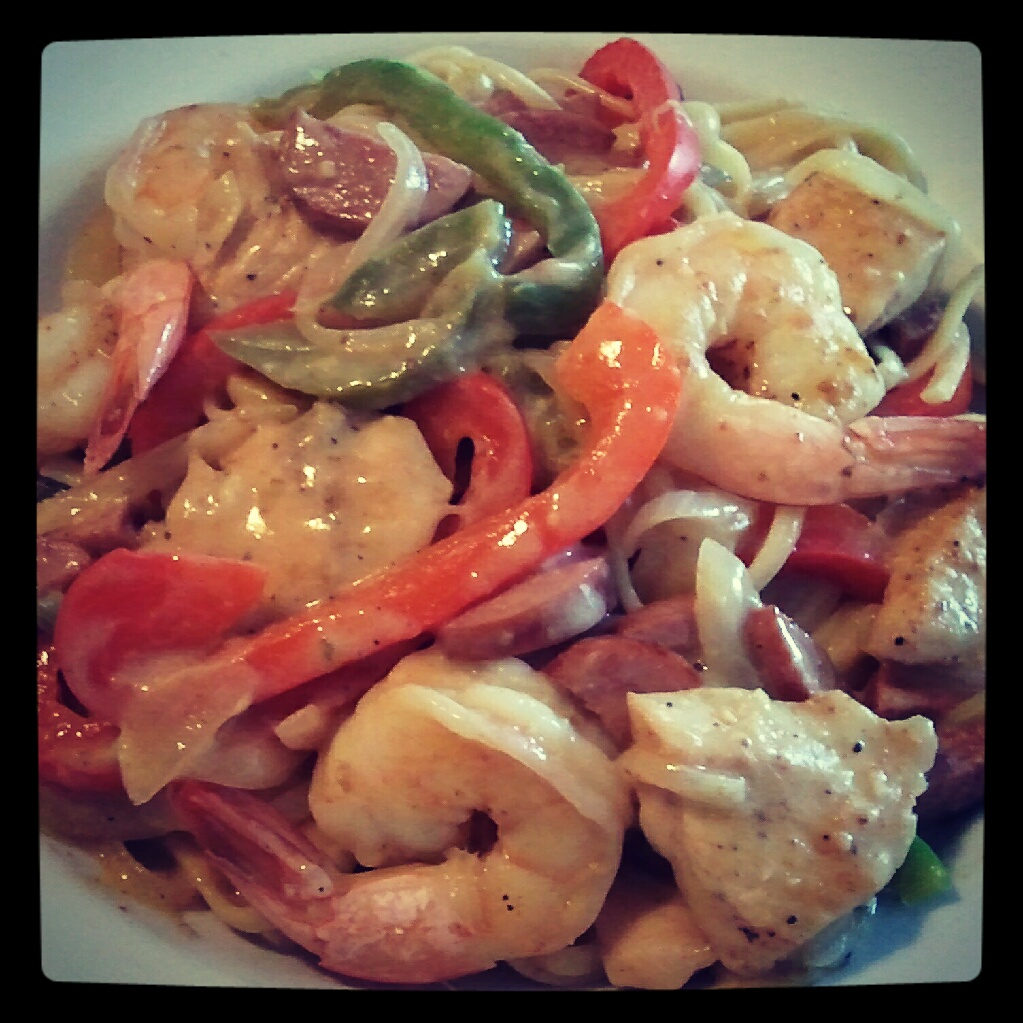 37 Cooks Slap Ya Mama Pasta Jambalaya