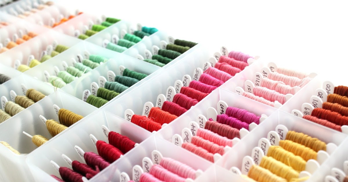 little lovelies how to organize embroidery thread