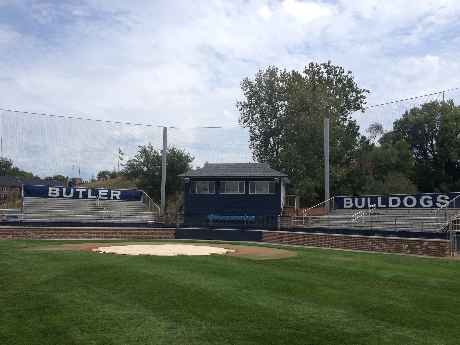 Smart Turf New Wall and Backstop Netting at Butler University Baseball