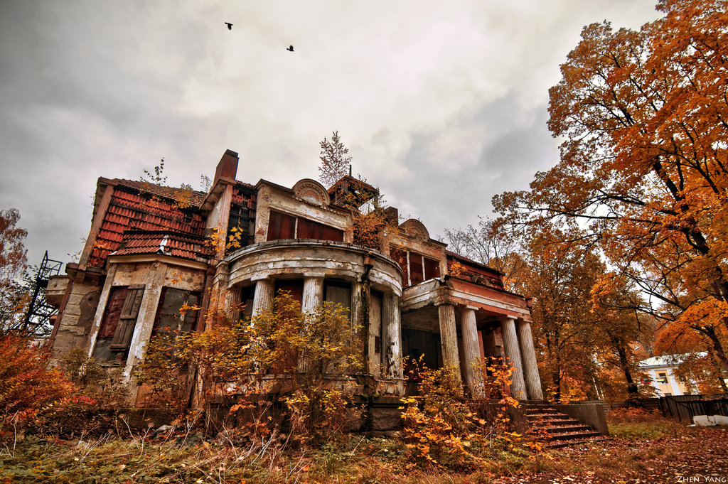 abandoned mansion