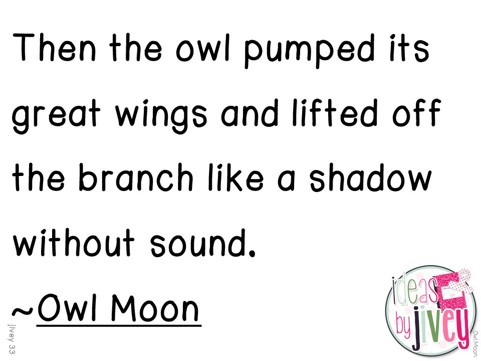 Mini Owl Moon Lesson