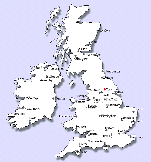 Simple Map Of England Cvln Rp