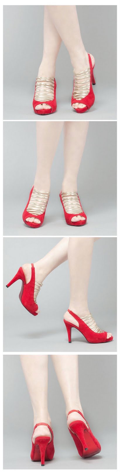 Hot Red Shoes For Spring Parties